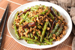 Sichuan Dry Fried Beans